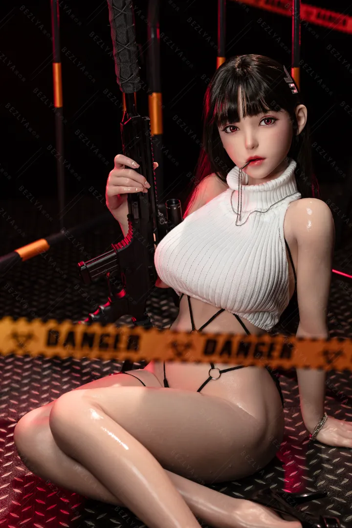 155cm (5ft1) E罩杯 輕量化 矽膠 性愛娃娃, ROS 头部 Violet